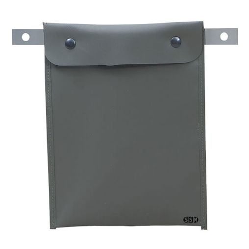 Schutztasche für Gefahrgut – Zubehör für Zifferntafel, 19x25cm, schwer entflammbar