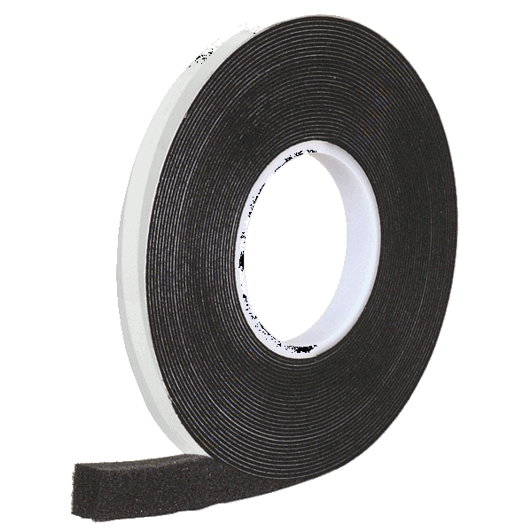 Beko KP-Band 150 Plus Kompriband - 2/6 x 15 mm | 12 m Rolle - Schwarz | Trockenbau Dichtungsband