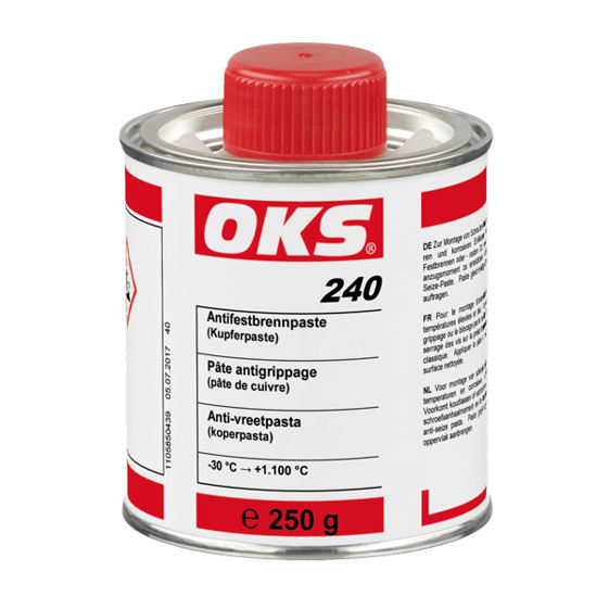 OKS Antifestbrennpaste (Kupferpaste) - 240-250 g Anwendungsfertig für optimale Schmierung