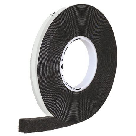 Beko KP-Band 100 Plus | Kompriband - 6/15 x 30 mm, Schwarz, 4,3 m/Rolle - Trockenbau-Dichtungsband