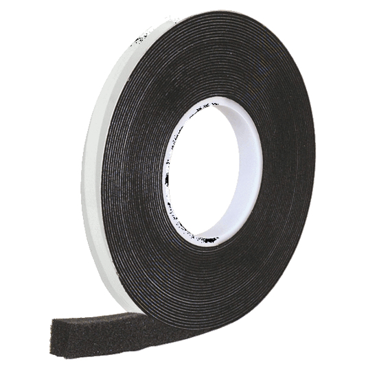 KP-Band 100 Plus - Kompriband, 1/4 x 20 mm, 13 m/Rolle, Schwarz