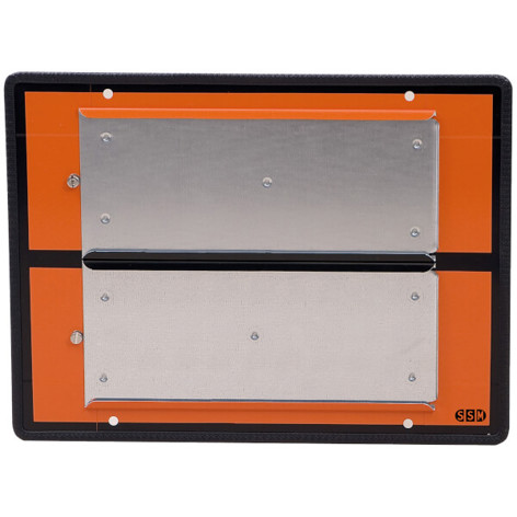 Zifferntafel für Tankfahrzeuge – Starr | Einzelkomponente | 40x30 cm | Gefahrgut Warntafel