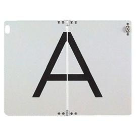 Warntafel für Abfalltransporte - 400x300 mm | Stahl | Starr mit Haltebügel