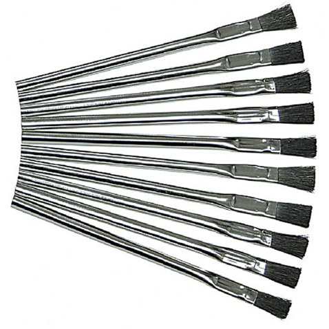 Karosseriefalz-Reinigungspinsel - 10er Set für Ponyhaarpinsel
