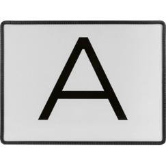 Warntafel für Abfalltransporte – Stahl, Starr, 400x300 mm