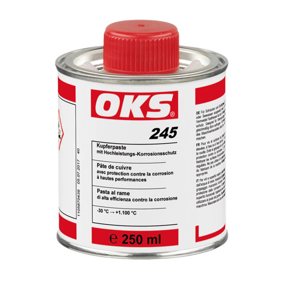 OKS Kupferpaste 245 - 250ml Pinseldose mit Hochleistungs-Korrosionsschutz