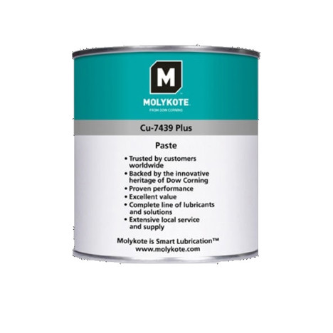 MOLYKOTE® CU-7439 Plus V1 - 1kg Kupferpaste für optimale Schmierung