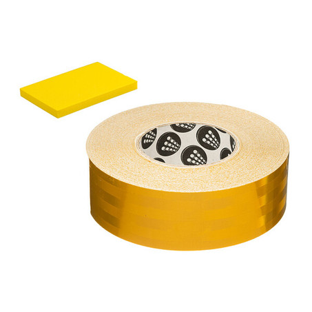 3M Konturmarkierungen - Gelb, 50m x 50mm | Fahrzeugkennzeichnung