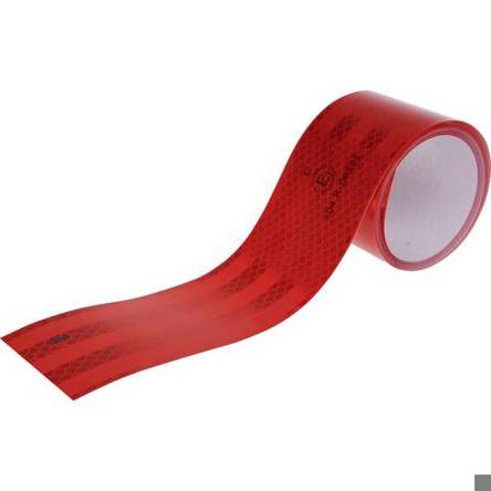 ProPlus Reflektierendes Konturmarkierung Band - Rot, 200 cm x 5,5 cm (1 St.) - Ideal für Fahrzeugkennzeichnung