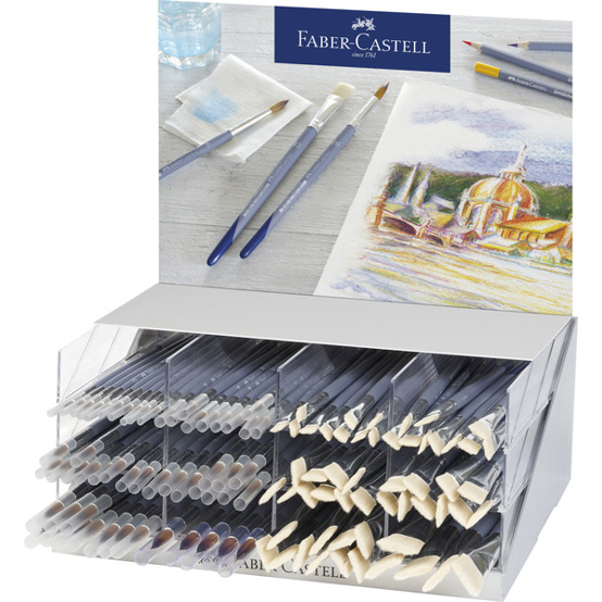 Kreativpinsel Set - PoS Display mit 110 Künstlerpinsel